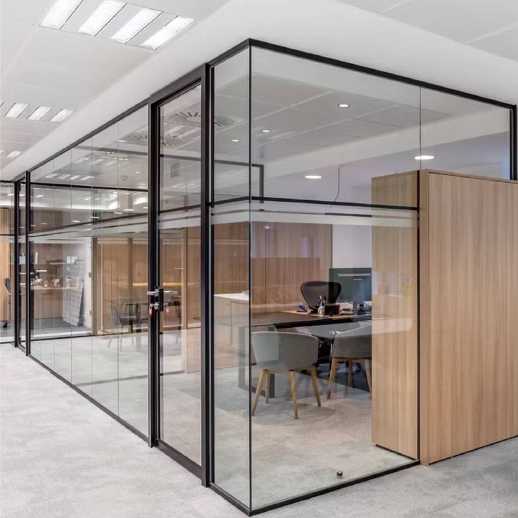 glass partition for office