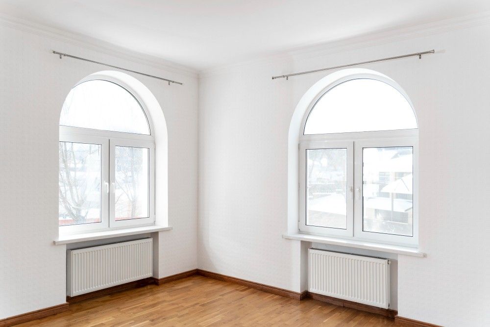 white Upvc window