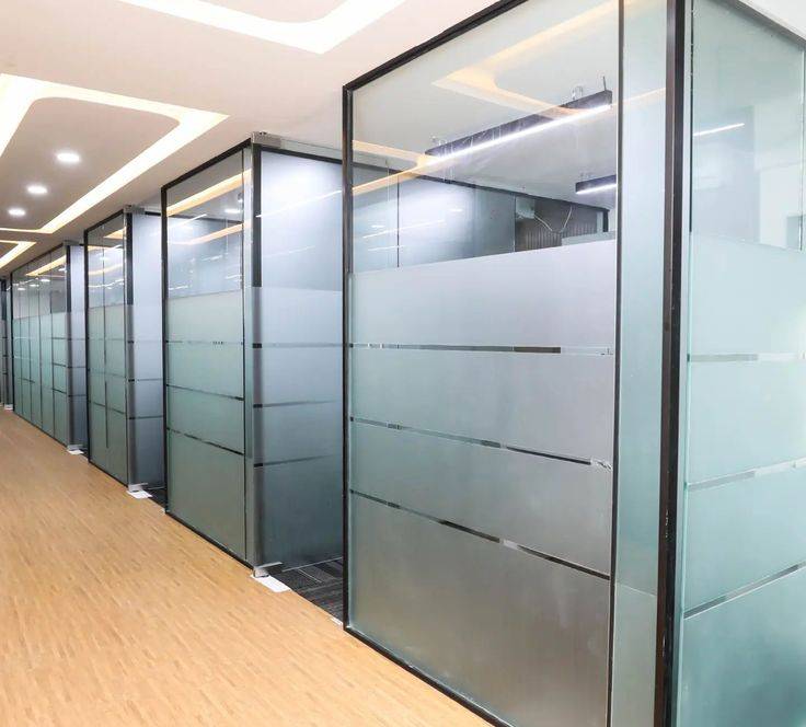 Office glass partition