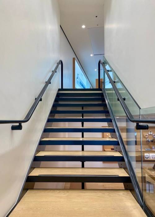 Modern Glass handrail